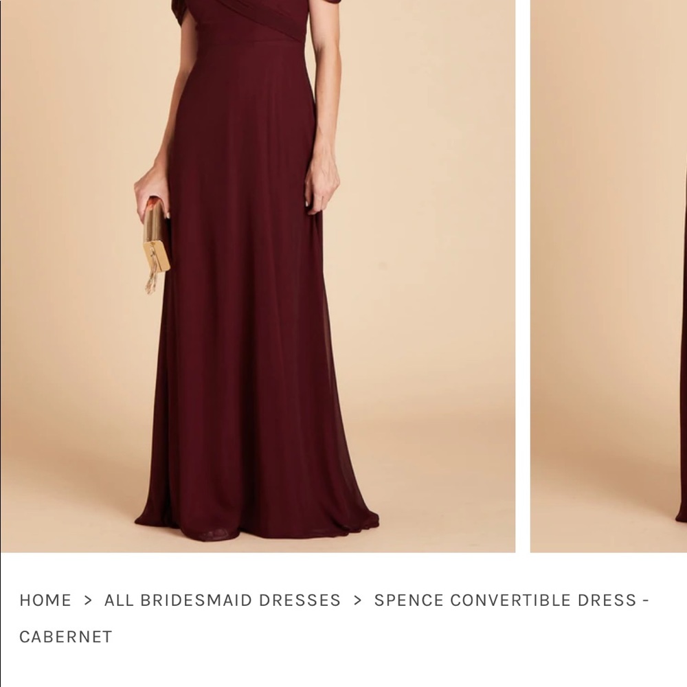 Birds Gray Size L , Spencer Convertible Dress , Color Cabernet